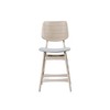 New Classic Furniture,Oscar Wood Counter Dining Chairs in White Ash (Set of 2) - 4 of 4