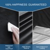 Aoibox Queen Mattress Bag Heavy Duty Waterproof Cover with 4 Handles Reusable Thick Tarp Protector for Moving Storage Black - 2 of 4
