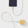 2-Port Wall Charger with 6' USB-C to USB-C Cable - heyday™ White Pine - 2 of 3