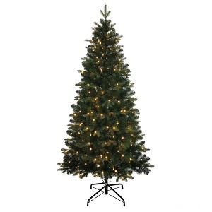 Kurt Adler 6-Foot Pre-Lit LED Studio Spruce Tree - 1 of 2
