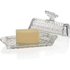Bezrat Glass Butter Dish with Lid and Handles - 2 of 4