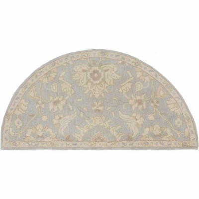 Hauteloom Copen Beige Floral Wool Rug
