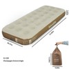 Naturehike 1/2/3 Person Self-Inflating Camping Air Mattresses,3 sizes Thick-Portable Lightweight Unmute-Sleeping Mat with Built-in Inflation Pump - 2 of 4