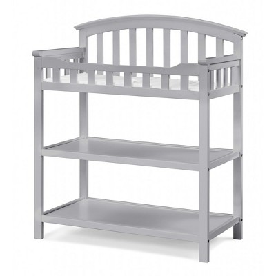Graco Changing Table with Water-Resistant Changing Pad - Pebble Gray