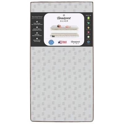 Beautyrest Silver Slumbertime Crib And Toddler Mattress Target