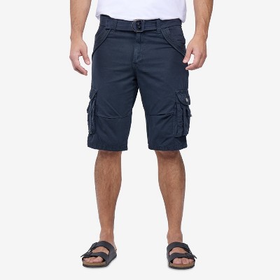 X RAY Men's Classic Fit 12.5" Inseam Knee Length Cargo Shorts (Big & Tall)