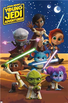 Trends International Star Wars: Young Jedi Adventures - Group Unframed ...