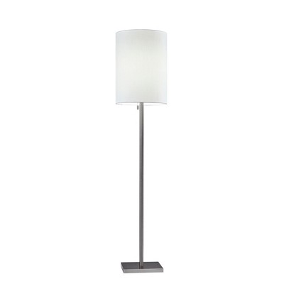 60.5" Liam Floor Lamp Silver  - Adesso