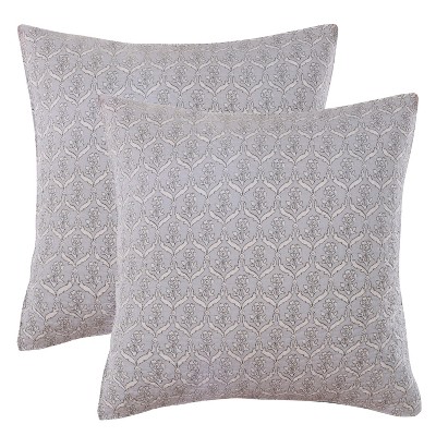 Mockingbird Floral Euro Sham Set of 2 - Levtex Home