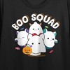 Squishmallows Halloween Squad Ghouls Adult Black Short Sleeve Crop Tee - image 2 of 2