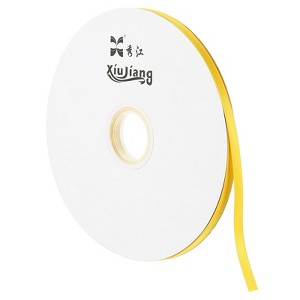 Unique Bargains Double Face Solid Wrapping Decoration Roll Satin Ribbon - 1 of 3