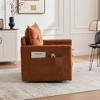 KTMBDW Swivel Accent Chair, Chenille Mid Century Modern Arm Chair for Living Room and Bedroom - 3 of 4