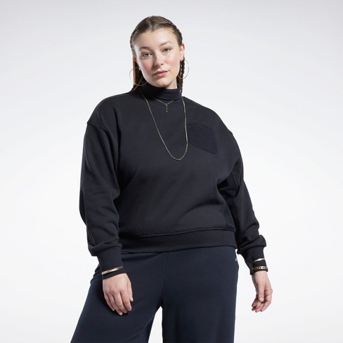 Reebok Classics Cotton French Terry Sweatshirt (plus Size) Womens : Target