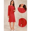 INSPIRE CHIC Women's Formal Dress with Blazer 2 Piece-Suit Sets - 2 of 4