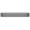 vidaXL Garden Raised Bed, Sturdy Powder-Coated Steel Planter Box, Spacious Design, Ideal for DIY Gardening, Gray - 3 of 4