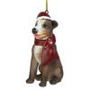 Design Toscano Pitbull Holiday Dog Ornament Sculpture - 3 of 4