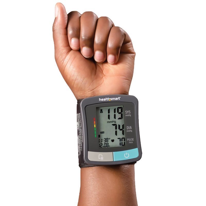 Mabis HealthSmart Wrist Blood Pressure Monitor, 1 Count, 5 of 6