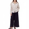Women's Drawstring Gauze Pants - GRADE & GATHER - 3 of 3