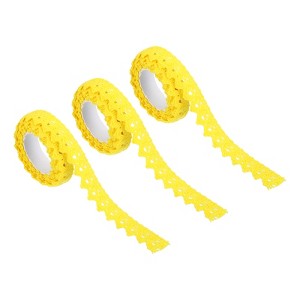 Unique Bargains Cotton Self-Adhesive Lace Ribbon for DIY Craft Scrapbooking - 1 of 3