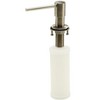 ALFI AB5006-BSS Modern Round Brushed Stainless Steel Soap Dispenser - 3 of 4