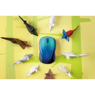 Logitech M317 Mouse - Blue Aurora_0