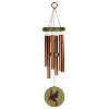 Woodstock Windchimes Habitats Green Hummingbird, , Wind Chimes For Outside, Wind Chimes For Garden, Patio, and Outdoor Decor, 17"L - 3 of 4