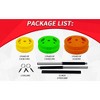 Adjustable Barbell Weight Set, 40lb /20kg Adjustable Free Weights for Home and Gym Workout - 2 of 4