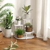 HOMLUX Multipurpose Plant Stand Flower Pot Shelf Corner Display Rack for Indoor/Outdoor - 2 of 4