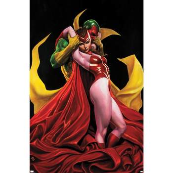 Marvel Comics - Scarlet Witch - The Scarlet Witch & Quicksilver #1 Wall  Poster, 22.375 x 34, Framed