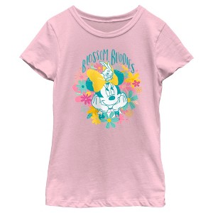 Girl's Minnie Mouse Blossom Buddies T-Shirt - 1 of 4