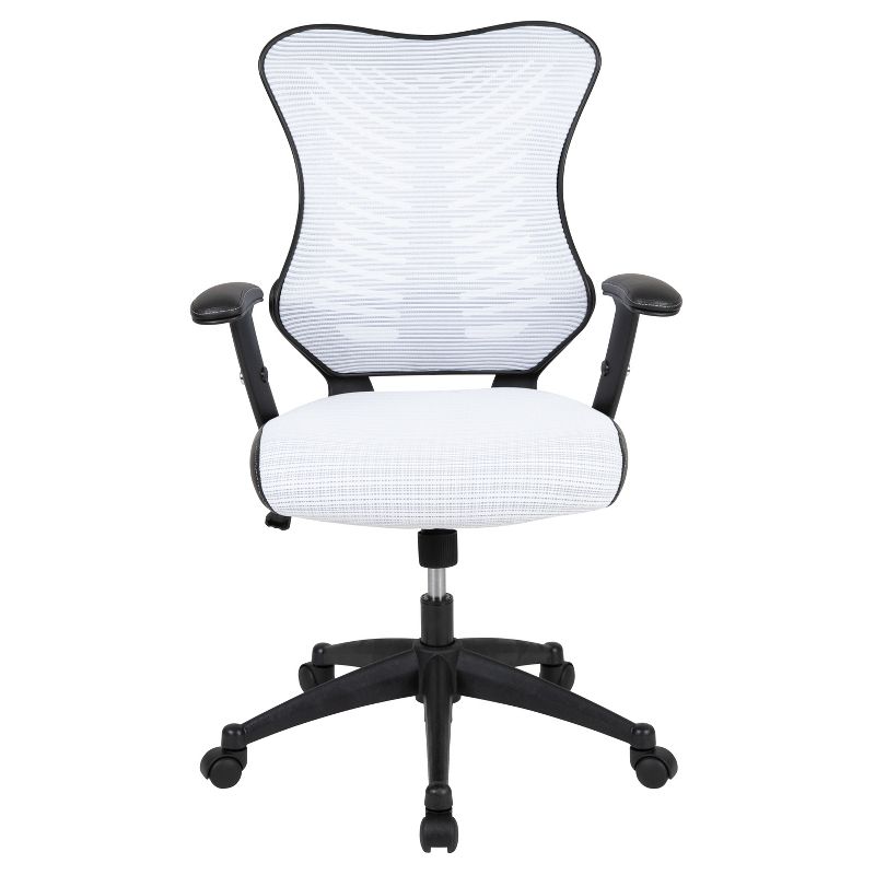 Flash Furniture High Back Designer Mesh Executive Swivel Ergonomic Office Chair with Adjustable Arms, 3 of 14