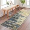 Modern Abstract Living Room Area Rug for Home Decor, Large Soft Non Slip Washable Carpet for Bedroom Dining Room - 2 of 4