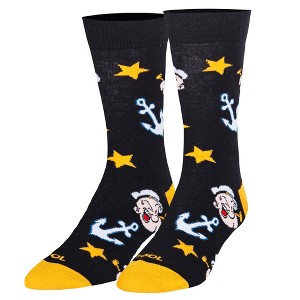 Cool Socks, Garfield, Popeye, Betty Boop Cartoon Character Crew Socks - 1 of 4