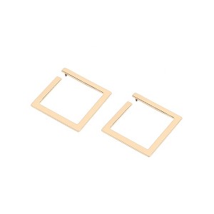 SOHI Women's California Gold Party Drop Earring - 1 of 4