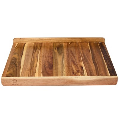 The Lakeside Collection Large Multipurpose Reversible Wood Cutting Board