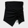 Women's Asymmetrical Slim Fit Tube Top - Wild Fable™ - 4 of 4