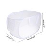 Unique Bargains Folding Single Layer Laundry Basket 22.83"x14.17"x14.17" 1 Pc - 4 of 4