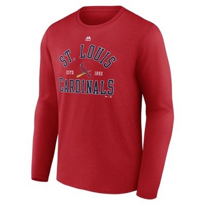 MLB St. Louis Cardinals Men's Long Sleeve Core T-Shirt
