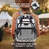 Wrangler Dome Clear Backpack, Water-Resistant Durable Clear Bags,  See Thru Bag for Casual Use, Stadiums, Concerts, School - 2 of 4