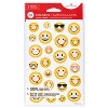 224ct Smiley Emoji Stickers: Kids & Teacher Stickers, Birthday Theme, Carlton Cards - 2 of 4