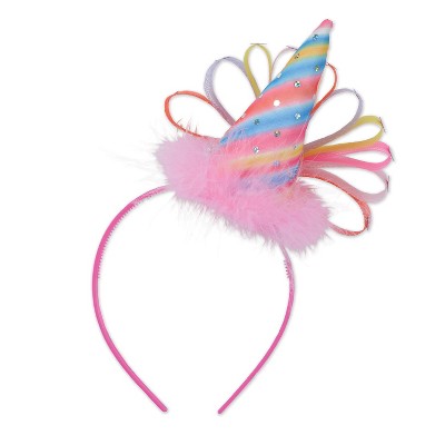 Beistle Party Hat Headband, (2/Pkg) Multicolored