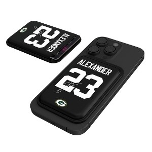 Keyscaper NFL Green Bay Packers Players Game Tactic Black Magnetic Credit Card Wallet - 1 of 3