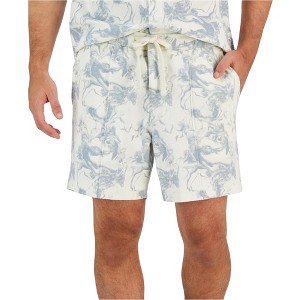 Alfani Mens Marble Pique Knit Casual Walking Shorts - 1 of 1