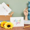 Juvale 48 Pack 4x6-inch Bulk Thank You Cards with Envelopes - Appreciation Gift for Teachers and Kids (6 Assorted Designs) - 3 of 4