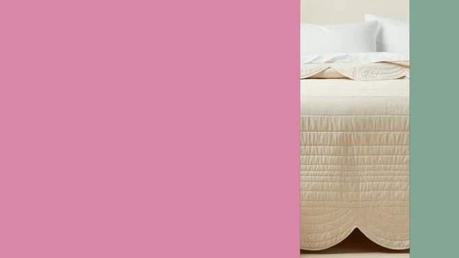 Scalloped Edge Quilt - Opalhouse™ designed with Jungalow™, 2 of 12, play video