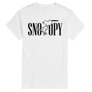 Men's - Peanuts - Skater Snoopy Short Sleeve Graphic T-Shirt - 1 of 4