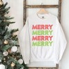 Simply Sage Market Women's Graphic Sweatshirt  Merry X 4 - 3 of 4