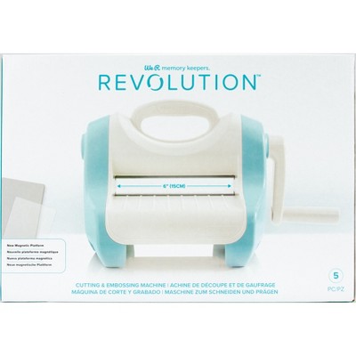 We R Revolution Cutting & Embossing Machine-White/ Blue