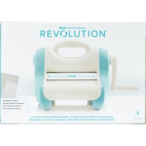 We R Revolution Cutting & Embossing Machine-White/ Blue - 1 of 4