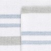 Izod Clubhouse Stripe Blue 2-Pack Fingertip Towel Set - 2 of 4